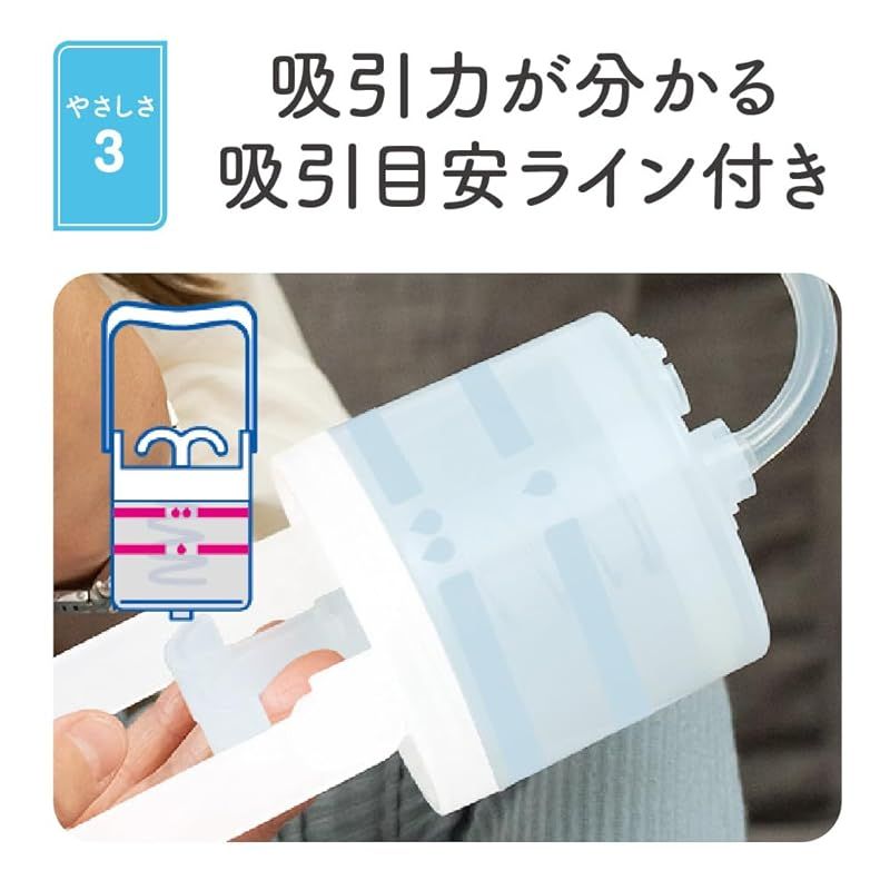 Bitatto ビタット 鼻水吸引機SuiSui 手動式 0歳～ 静音 電源不要