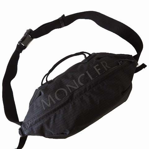 モンクレール MONCLER アルケミー ベルト バッグ ALCHEMY BELT BAG M2568 ボディバッグ ウエストバッグ ロゴ 黒 ブラック かばん 鞄 カバン