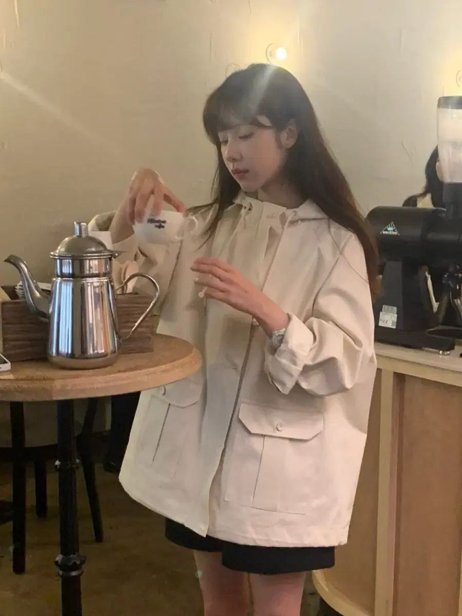 ベルガモット タグ マウンテンパーカー トレンチ