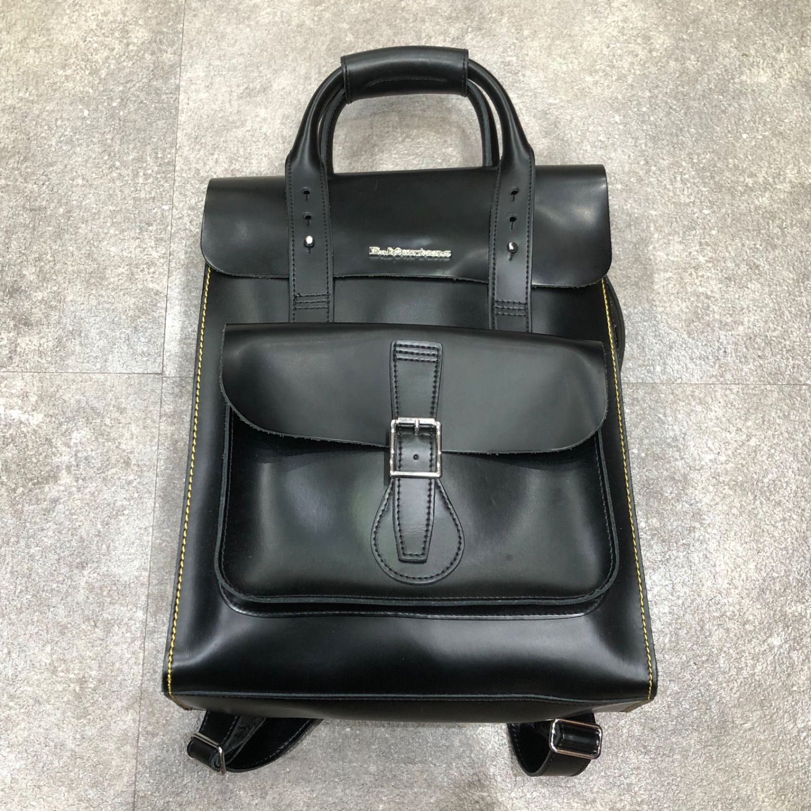 参考上代38500円 Dr.Martens スモールレザーバックパック リュック 