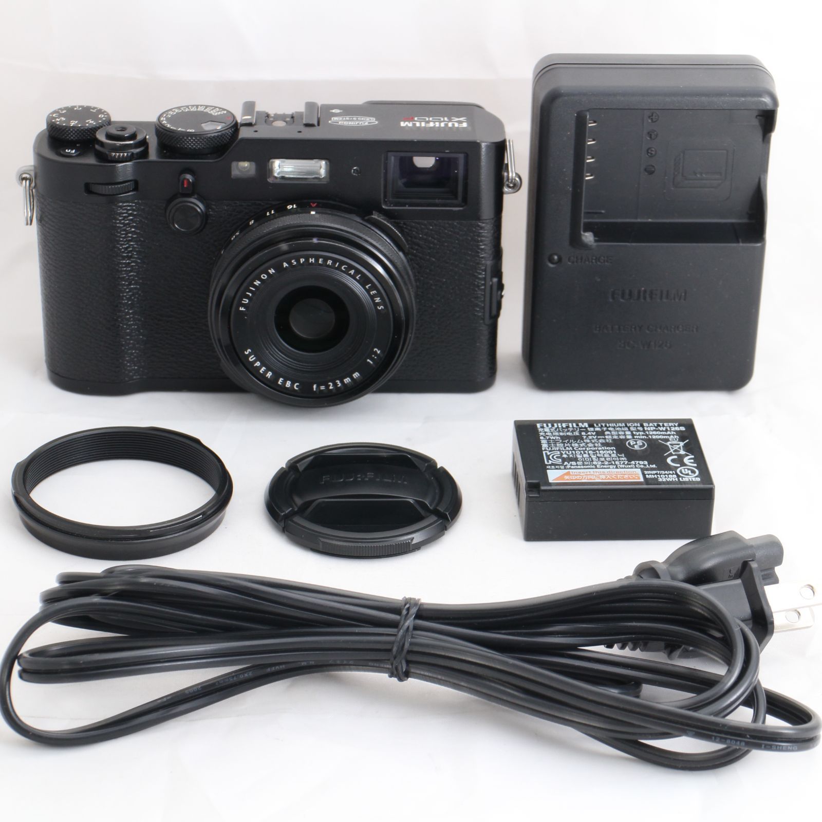 FUJIFILM 富士フイルム X100F ブラック 富士フイルム X100f ブラック