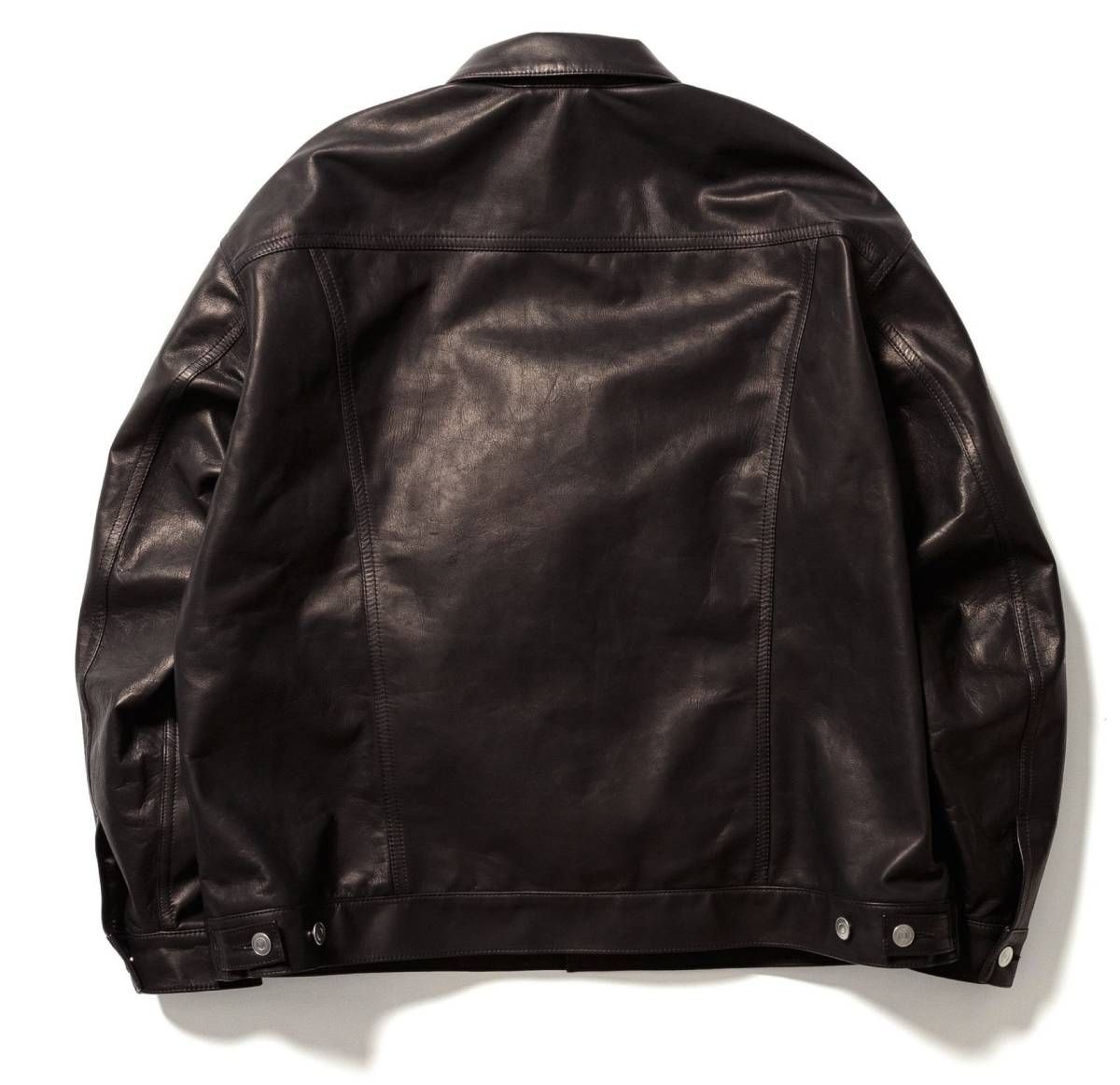 F-LAGSTUF-F x blackmeans フラッグスタッフ ブラックミーンズ 3rd tracker jacket LEATHER JKT  レザージャケット - メルカリ