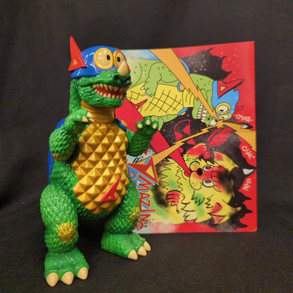 CHAC STUDIO AMAZING DRAGON 緑成型|紫|金