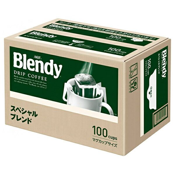 AGF ブレンディ レギュラー コーヒー ドリップパック ブレンド 7g×100P×6箱入｜ コーヒー ドリップ 100袋 ドリップコーヒー 珈琲