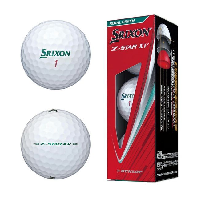 秋の新作が早くも激安！ SRIXON Z-STAR XV ゴルフボール スリクソン ゼットスター XV ボール 4ダースセット 12個入りｘ4 日本