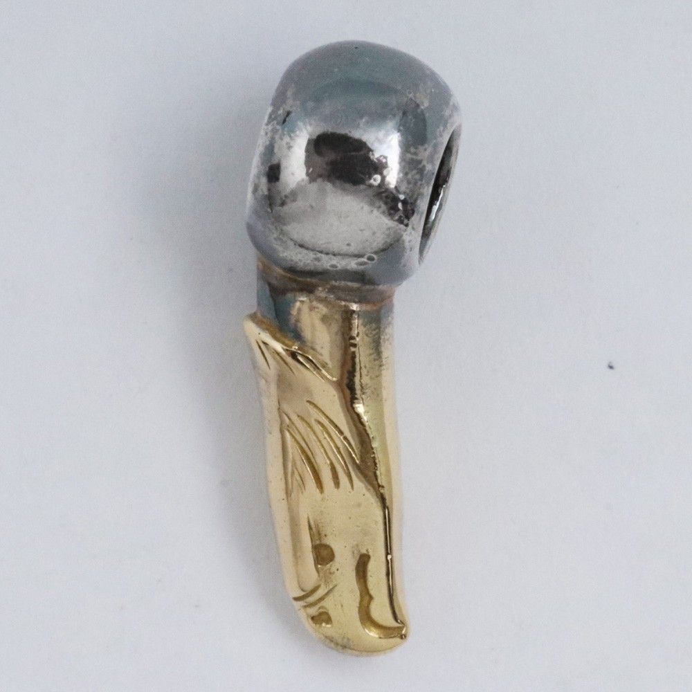 2個セット TARO WASHIMI イーグルヘッドビーズ シルバー - メルカリ