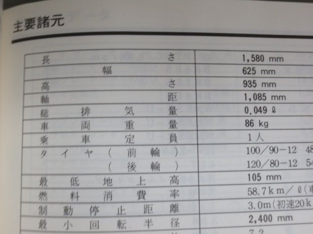 NSR50 配線図有 ホンダ オーナーズマニュアル 取扱説明書 使用説明書 送料無料 - メルカリ