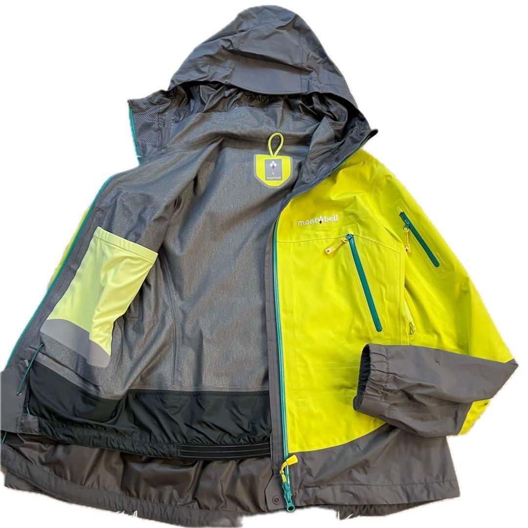 美品 モンベル アルパインサーマシェル サイズL mont-bell 軽量 防水 キャンプ アウトドア 登山 トレッキング mc01022673 値下げ mont-bell Gore-Tex ジャケット サイズL 美品 美品 モンベル
