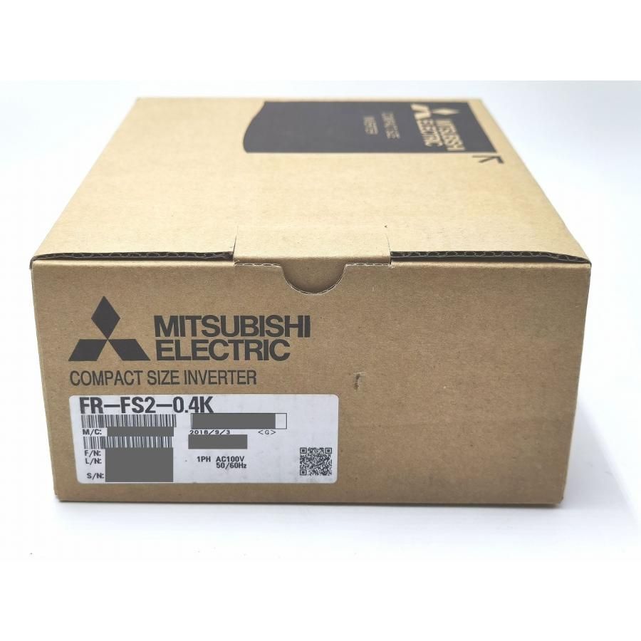 三菱電機 インバータ FR-FS2-0.4K 三菱電機（MITSUBISHI ELECTRIC） FR