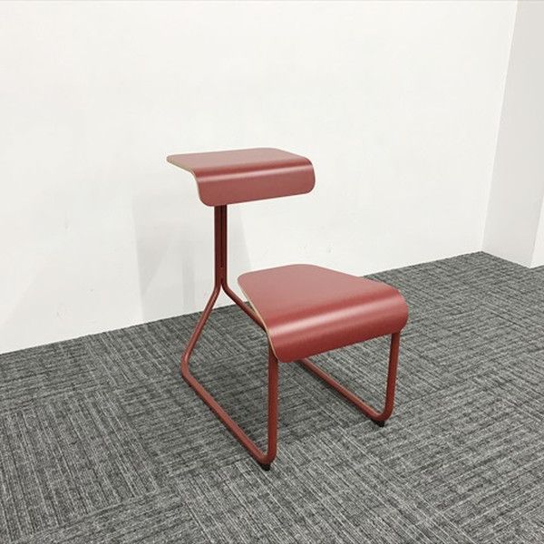 スクールデスク knoll トボガン チェアデスク レッド