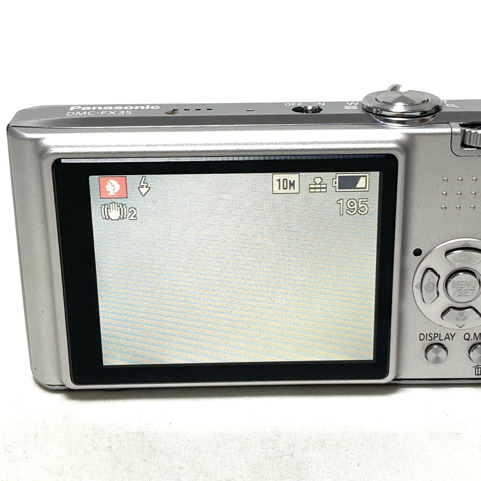 Panasonic LUMIX DMC-FX35 パナソニック ルミックス シルバー 