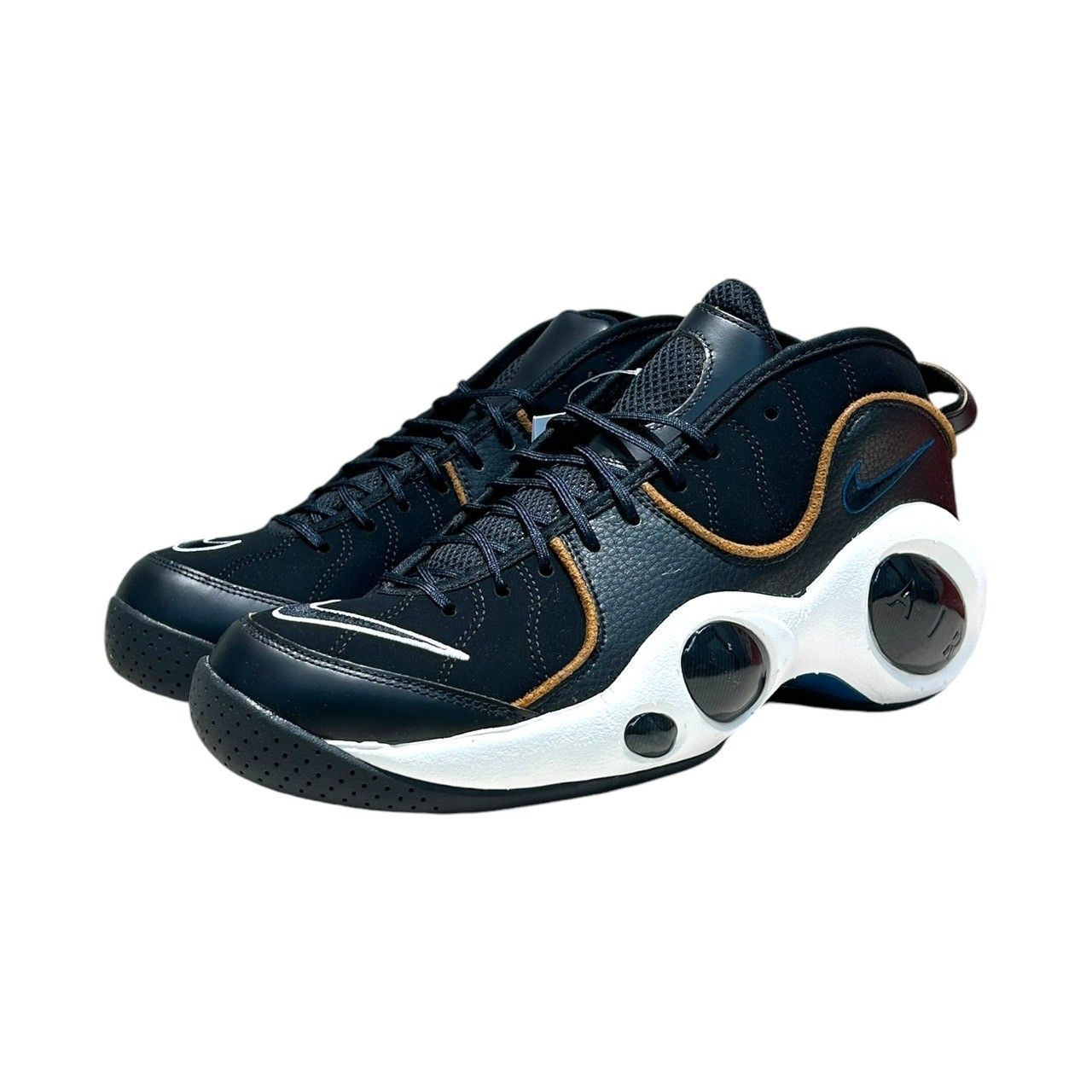 NIKE (ナイキ) AIR ZOOM FLIGHT 95 エア ズームフライト 目玉 ハイカット スニーカー DV6994-001 28cm US10 ブラック ホワイト メンズ/045