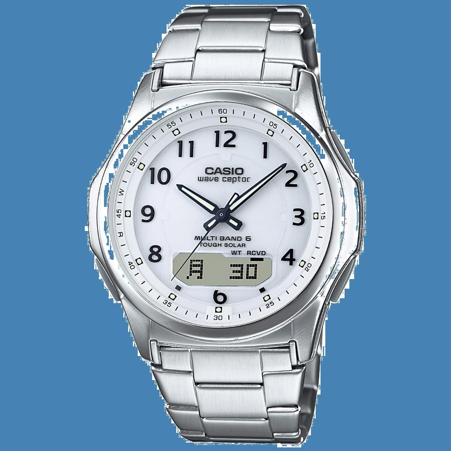 カシオ] 腕時計 ウェーブセプター 電波ソーラー WVA-M630D-7AJF メンズ