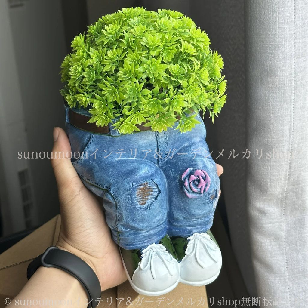 植木鉢 ズボン