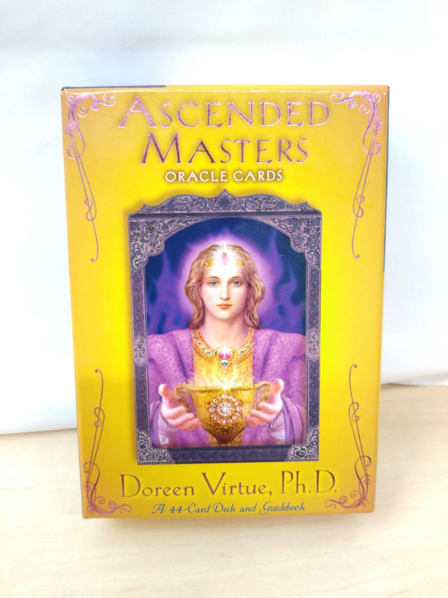 アセンデッドマスターオラクルカード ASCENDED MASTERS ORACLE CARDS 日本語版説明書付 オラクルカード