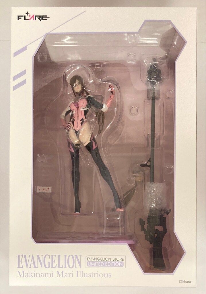 フレア　エヴァストア限定　マリ　イラストリアス EVA STORE限定版 フレア 真希波・マリ・イラストリアス