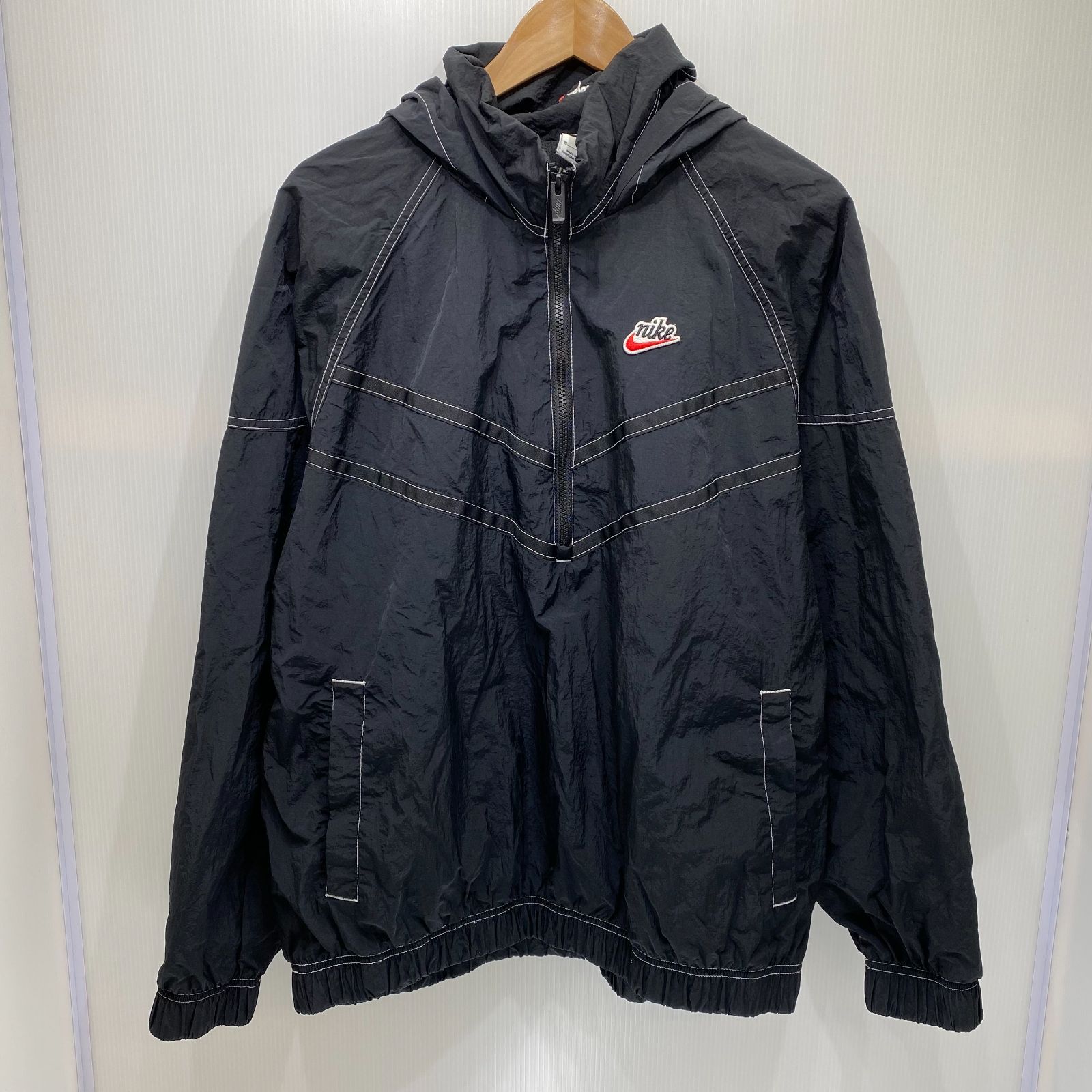 NIKE AS M NSW WR LND HZ HD JKT SW5 DM6861-010 XL ブラック