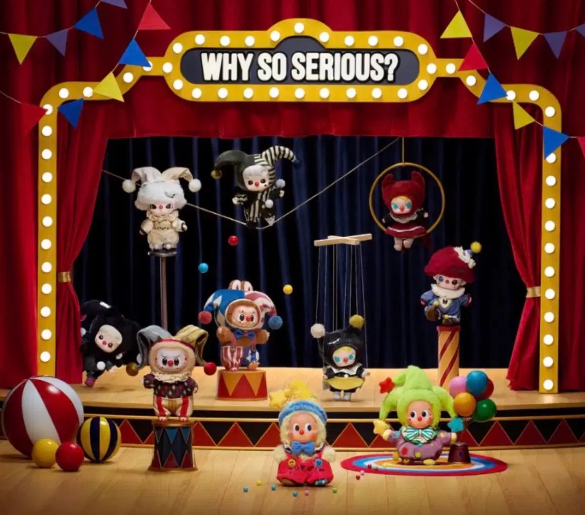 完全 POP MART ポップマート ハロウィーン Why So Serious ワイ ソ ラブブ キーホルダー