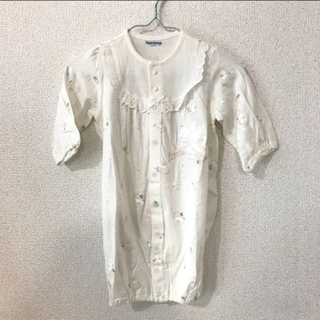 【良品】フーセンウサギ ドレス&カバーオール ロンパース 50~70