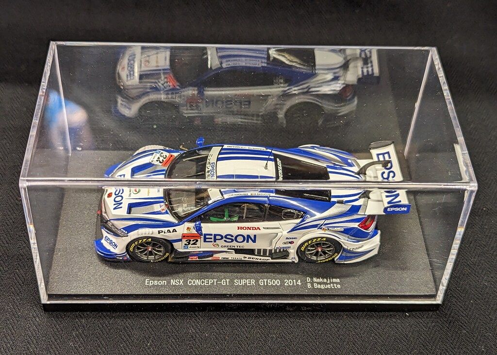 エムエムピー 1/43 EBBRO Epson NSX CONCEPT-GT SUPER GT500