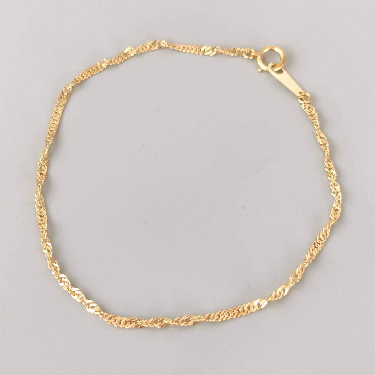 K18 ジュエリーマキ トップ サファイア付 18金 750 イエローゴールド K18 ジュエリーマキ トップ サファイア付 18金 750 イエローゴールド