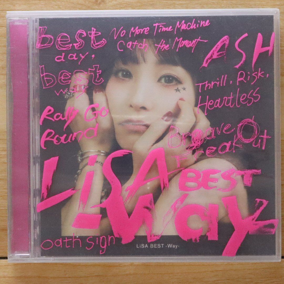 国内盤CD☆リサ/LiSA□ LiSA BEST -Way-(初回生産限定盤)(DVD付
