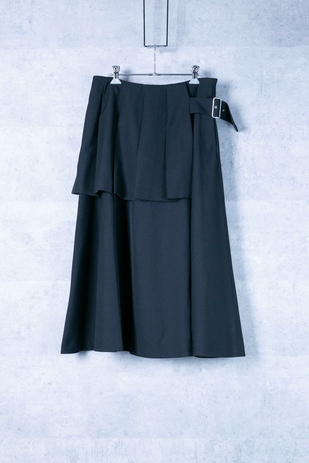 noir kei ninomiyaプリーツレイヤードスカート