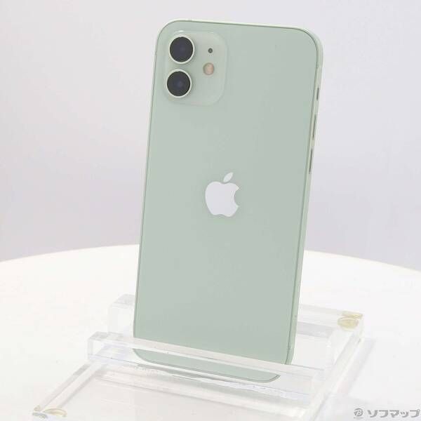 中古品〕 iPhone12 64GB グリーン MGHT3J／A SIMフリー【349