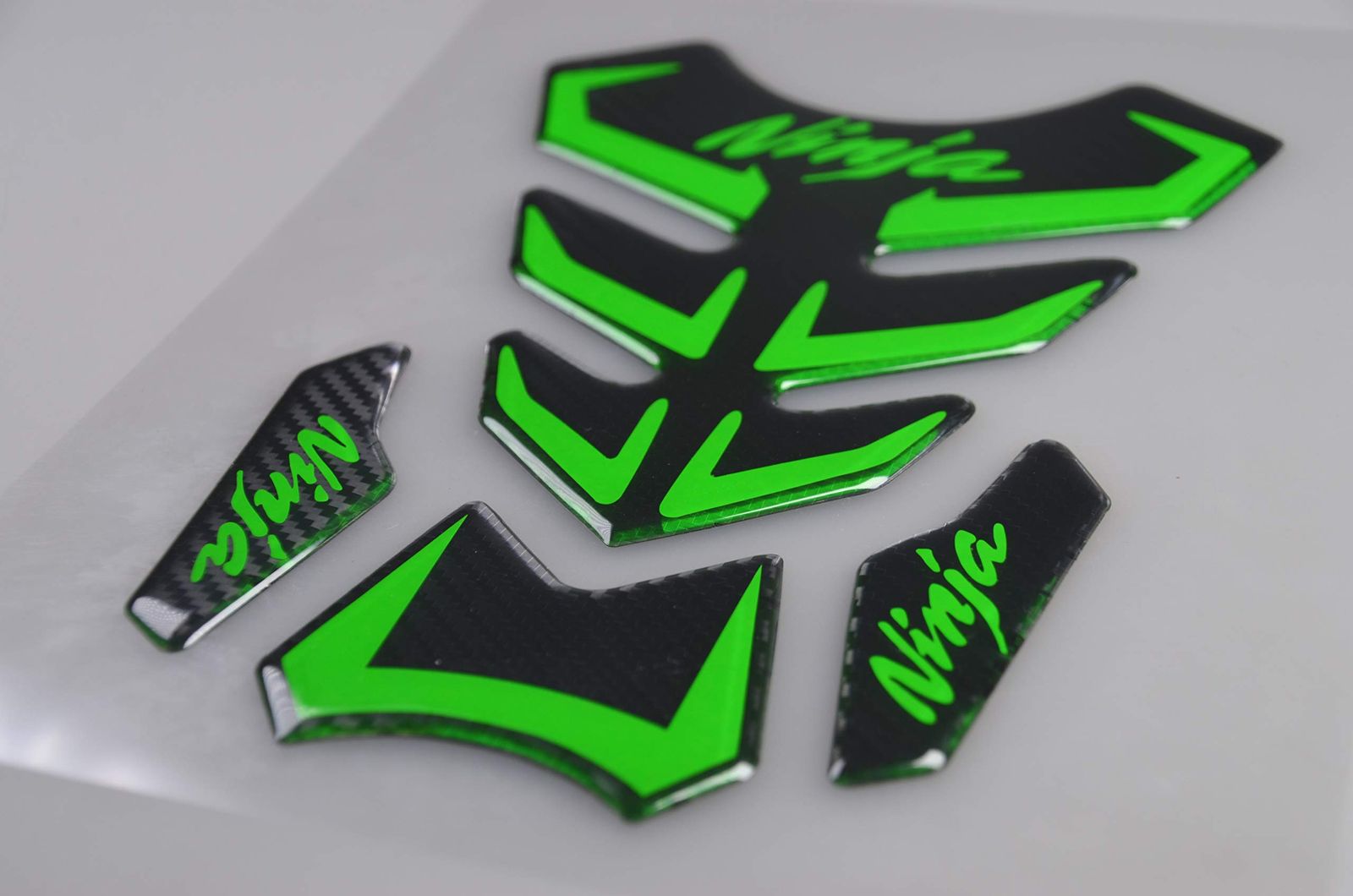 REVSOSTAR 5D リアルカーボンファイバー、オートバイデカールビニール