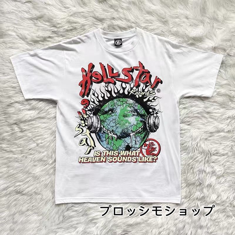 Hellstar Studios teeハイストリートトレンド男女半袖Tシャツ