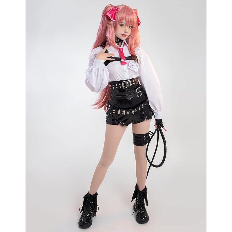 在庫 Miccostumes レディース 大人 少女 アニメ コスチューム コスプレ コス セクシー 萌え かわいい キュート かっこいい シャツ ショートパンツ 日常用 衣装セット 仮装 変身 変装 S