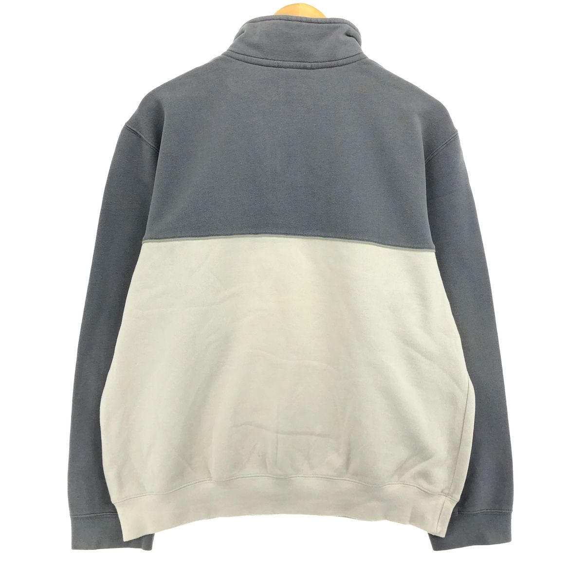 90s adidas デザインスウェット ヴィンテージ古着 古着 90s USA製 adidas ロゴ パッチ 3ライン ラグラン