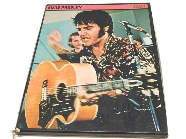 ELVIS PRESLEY エルヴィス プレスリー LPレコード 2枚組 ◆ ハートブレイクホテル STUCK ON YOU 収録 ロック ミュージック 7D