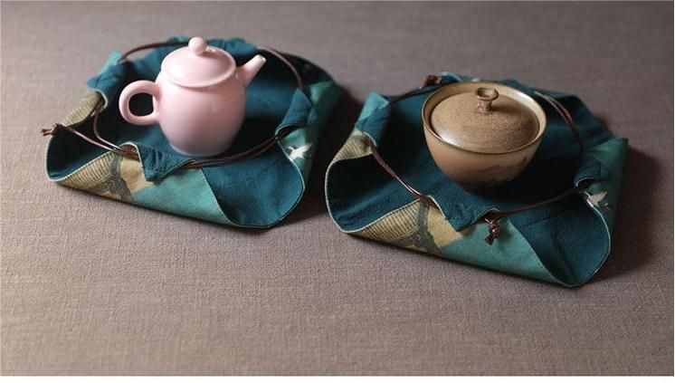 茶道具収納袋 茶器用絹しふく