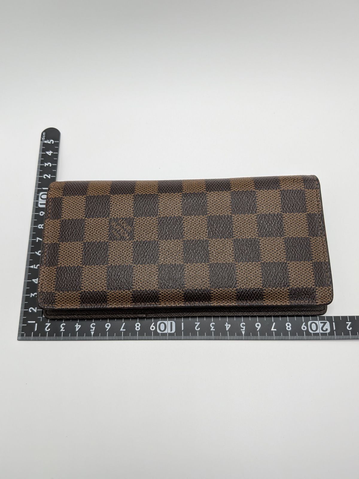 美品】 LOUIS VUITTON ルイヴィトン ダミエ ポルトフォイユ ブラザ 2