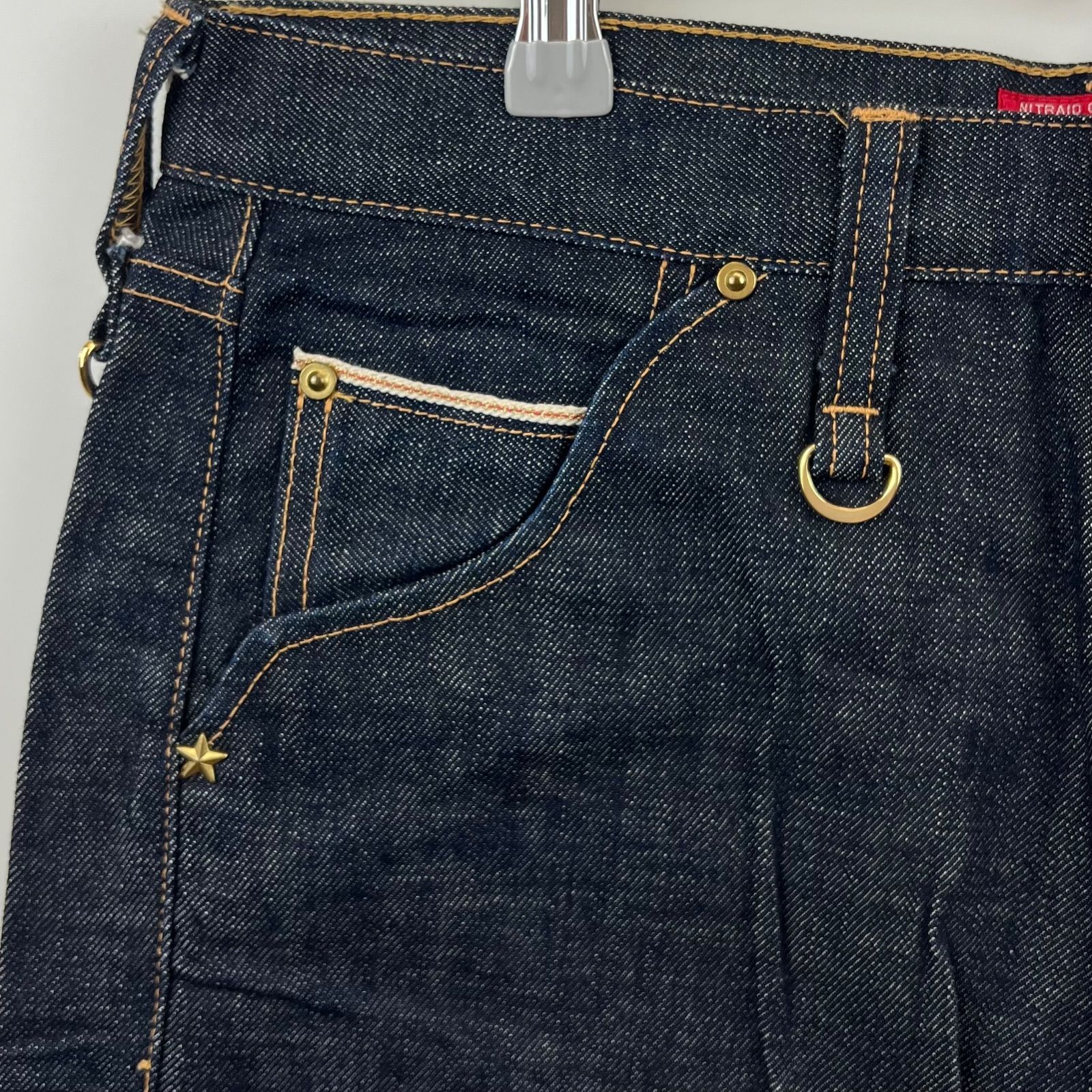 NITRAID old stone denim pants M NR009-PA14 indigo ナイト
