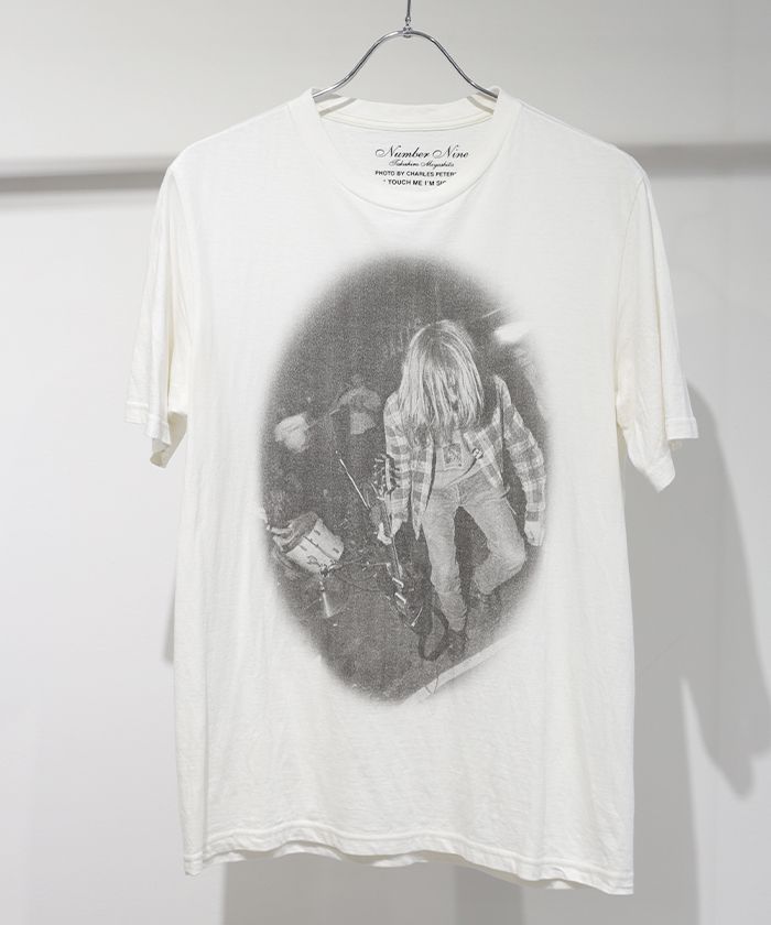 ナンバーナイン カートコバーンフォトプリントTシャツ / 3 ナンバーナイン カートコバーンフォトプリントTシャツ / 3
