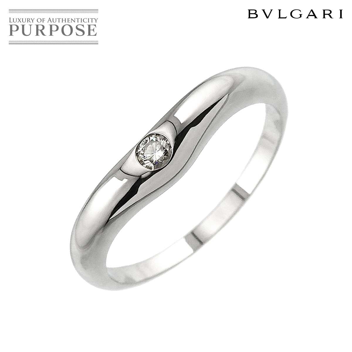 ブルガリ BVLGARI コロナ 12号 リング ダイヤ Pt プラチナ 指輪 Corona Ring 90236767 - メルカリ