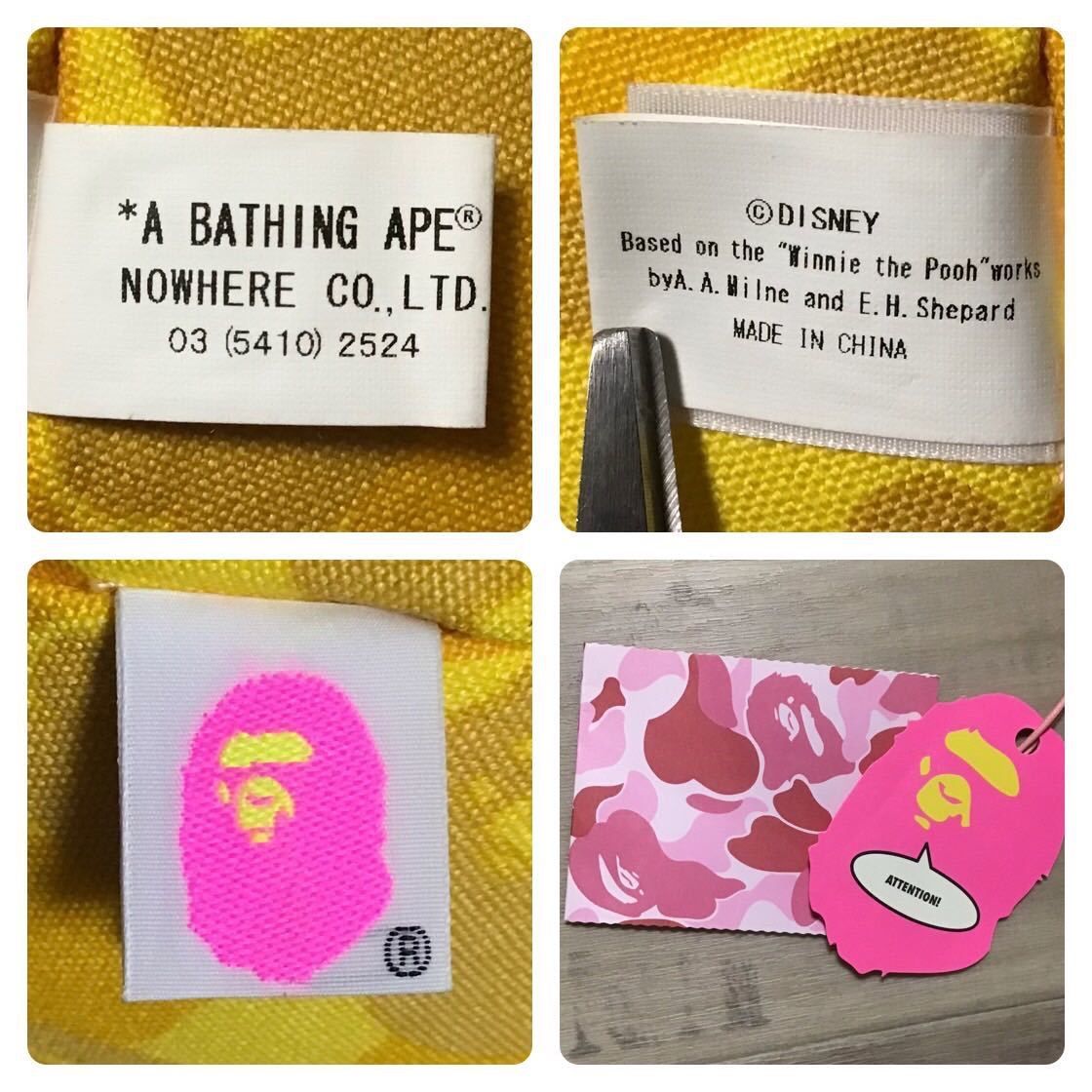 ディズニー BAPE camo くまのプーさん ぬいぐるみ Disney ベイプ 
