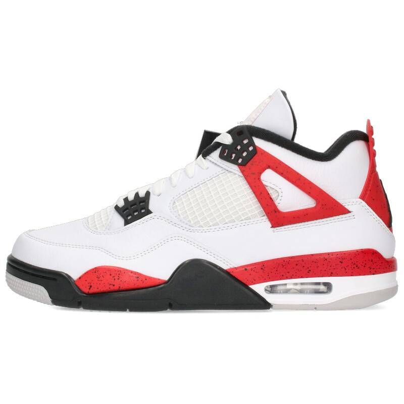 ナイキ  AIR JORDAN 4 RED CEMENT　DH6927-161 エアジョーダン4レッドセメントスニーカー メンズ 28cm