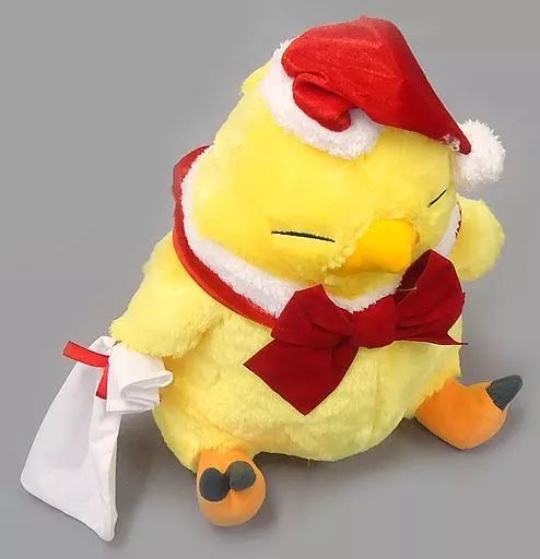 中古】ぬいぐるみ でぶチョコボ(ウィンターver.) ぬいぐるみ