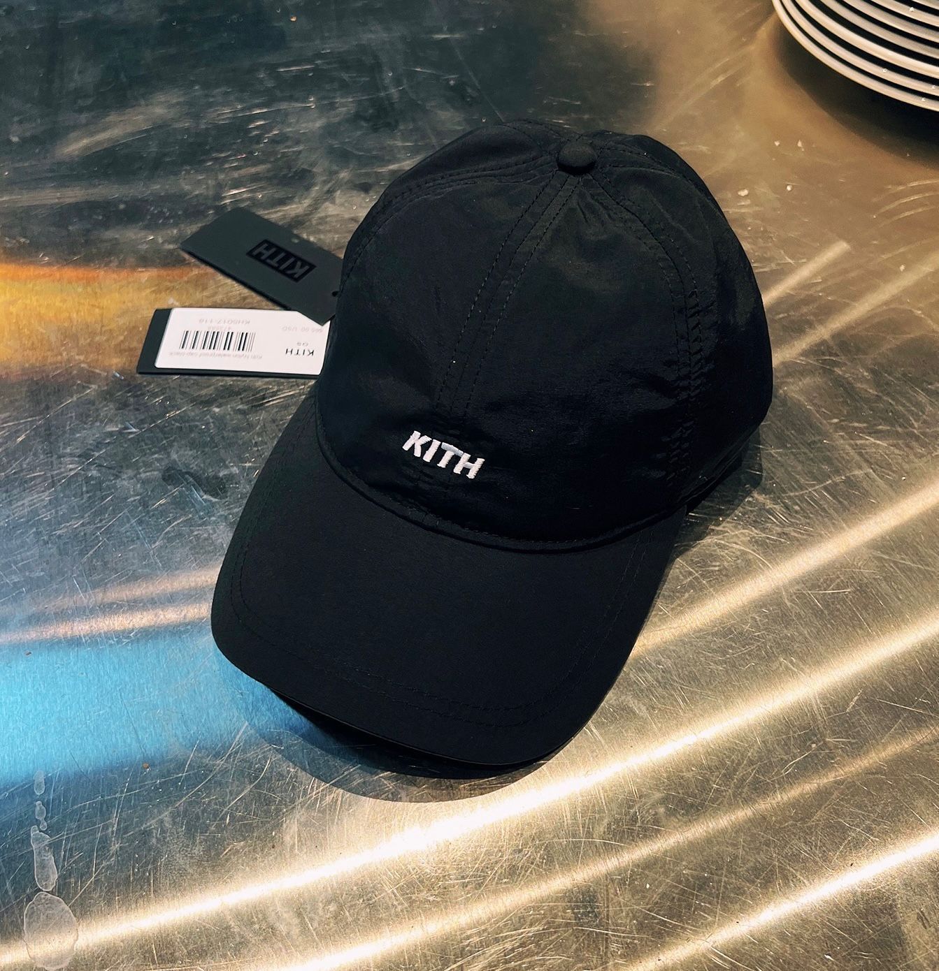 KITH キャップ　ブラック