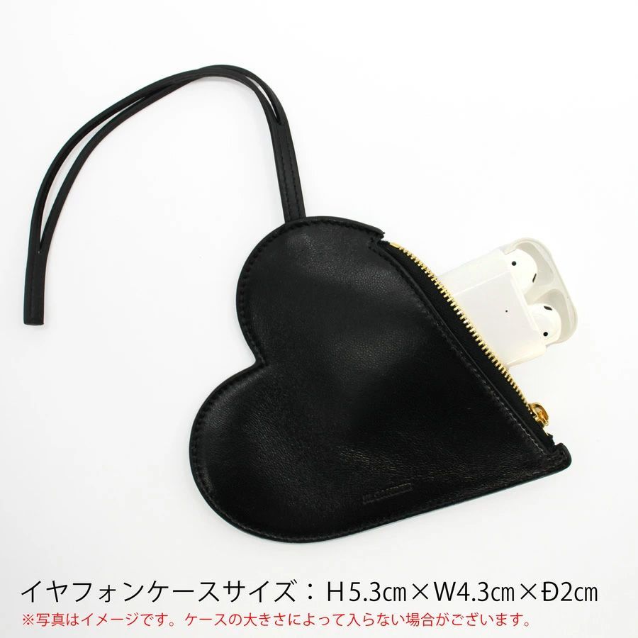 【JilSander】ハート ポーチバッグ ミニポーチ JIL SANDER ジルサンダー ポーチ J08VL0005 P4874 P5435 P5627
