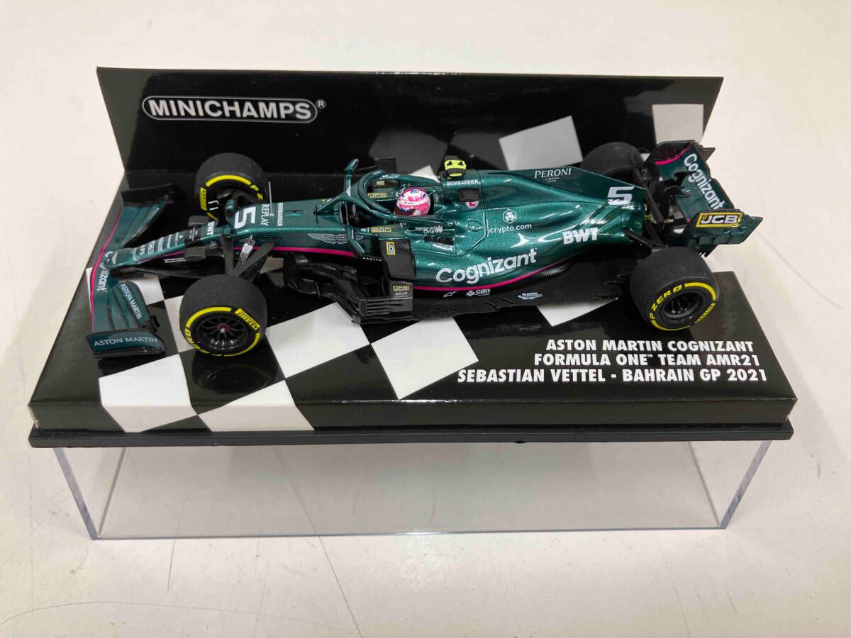 MINICHAMPS 1/43 アストンマーティン コグニザント フォーミュラワンチーム AMR21 セバスチャン・ベッテル  バーレーンGP2021ミニチャンプス - メルカリ