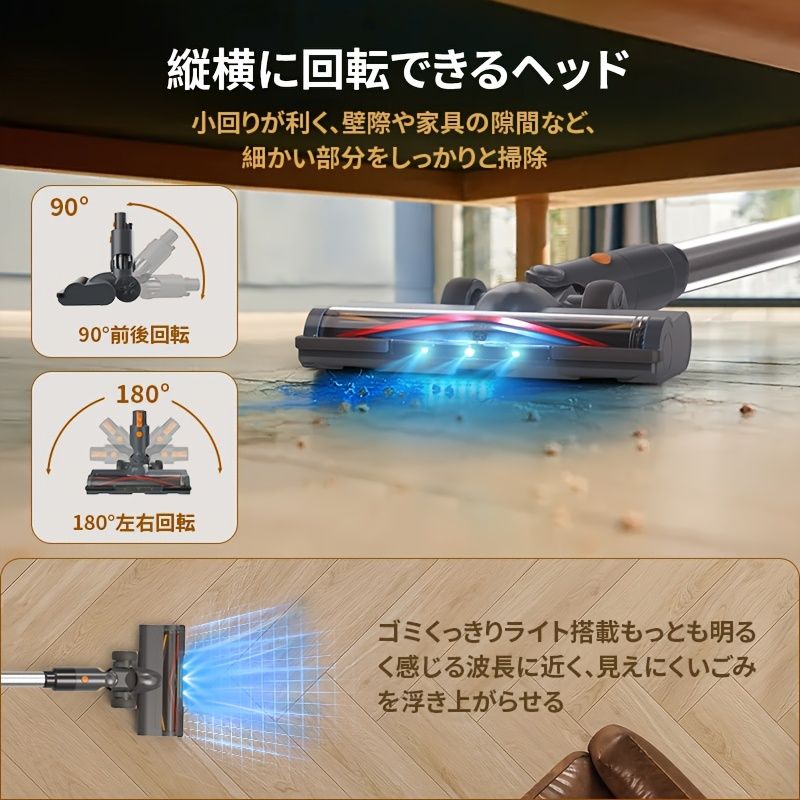 バッテリーLEDライト床|カーペット|