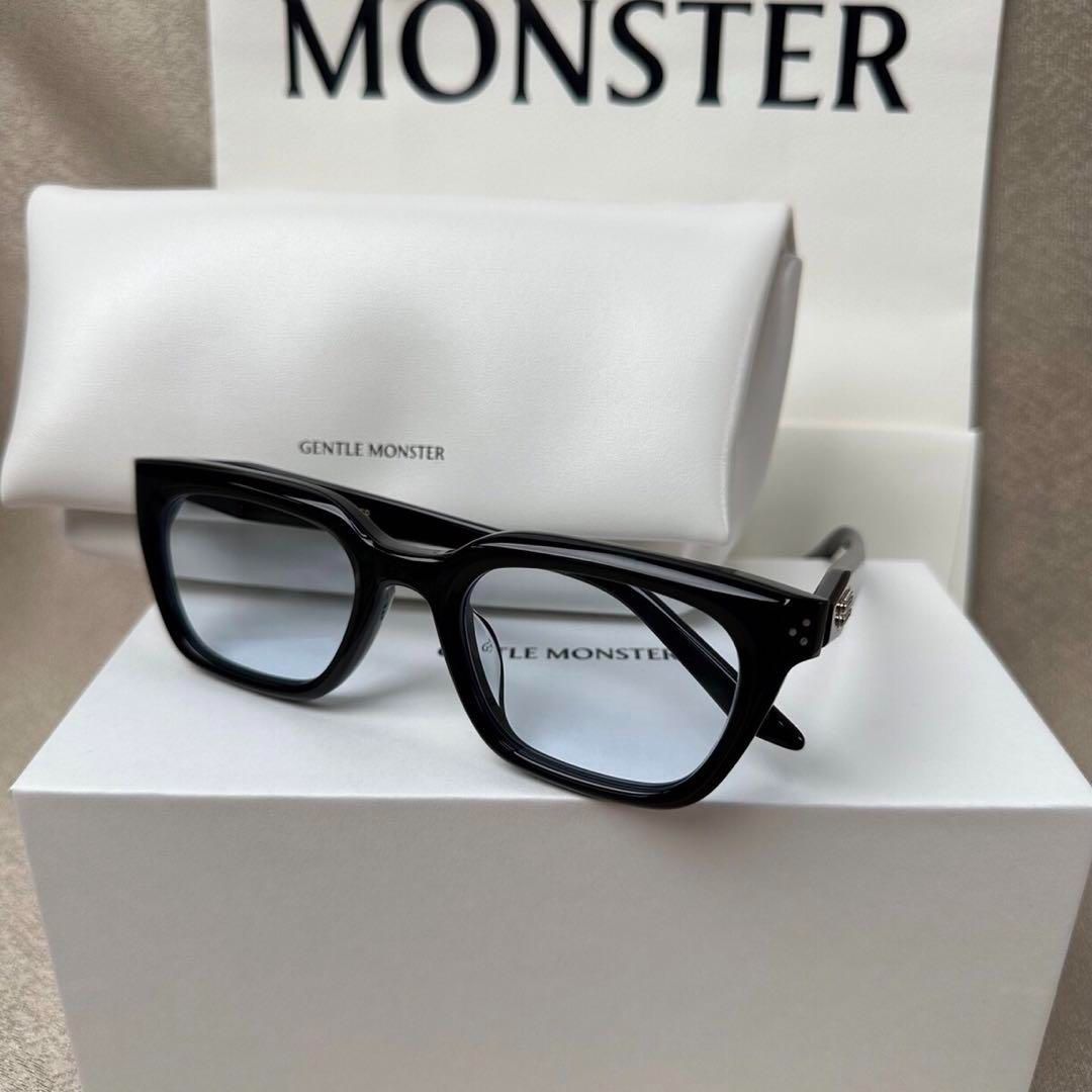 新品 付属品あり Gentle Monster ジェントルモンスター サングラス HOVO 01B