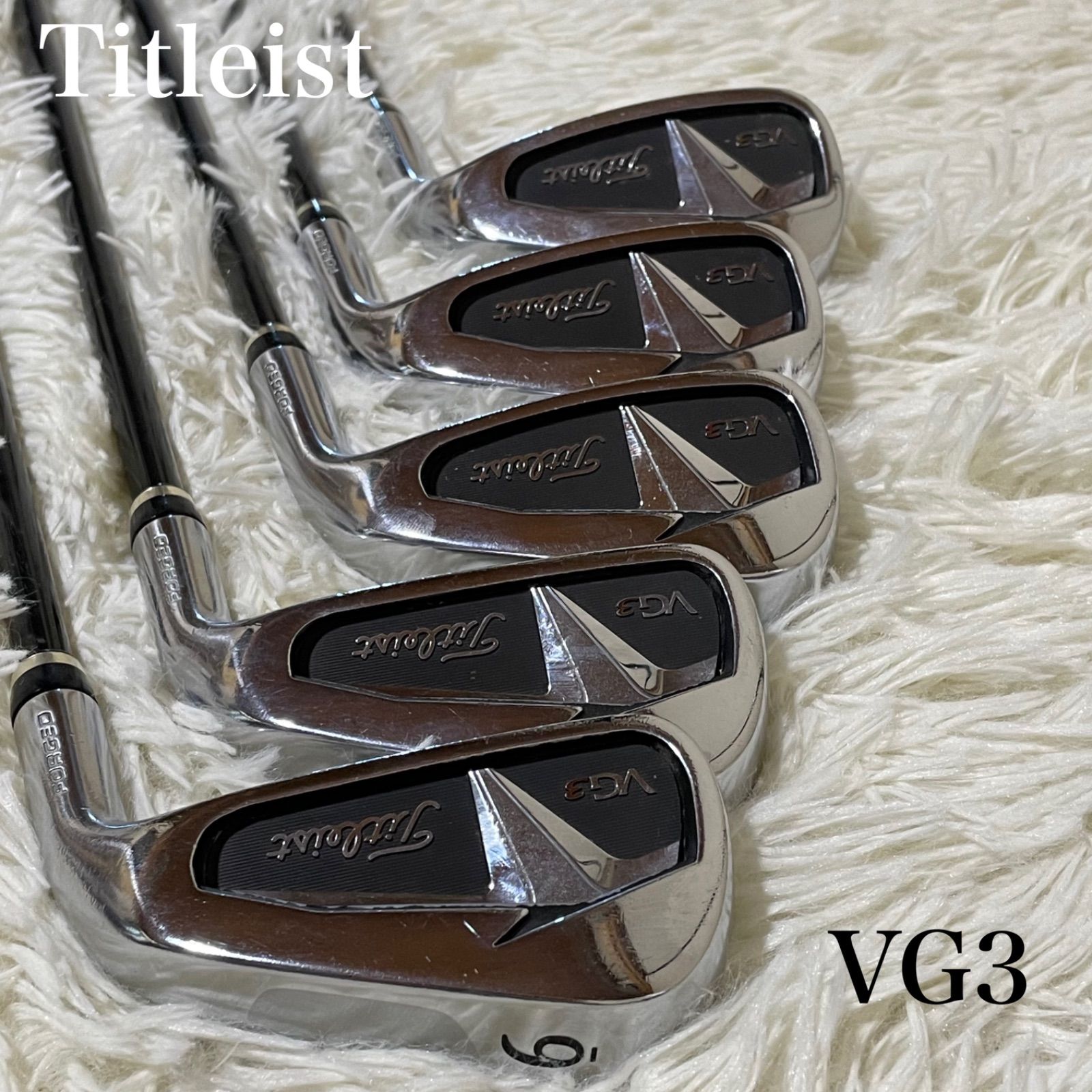 Titleist タイトリスト VG3 FORGED アイアン5本セット Fujikuraカーボンシャフト FREX:S | Shop at  Mercari from Japan! | Buyee