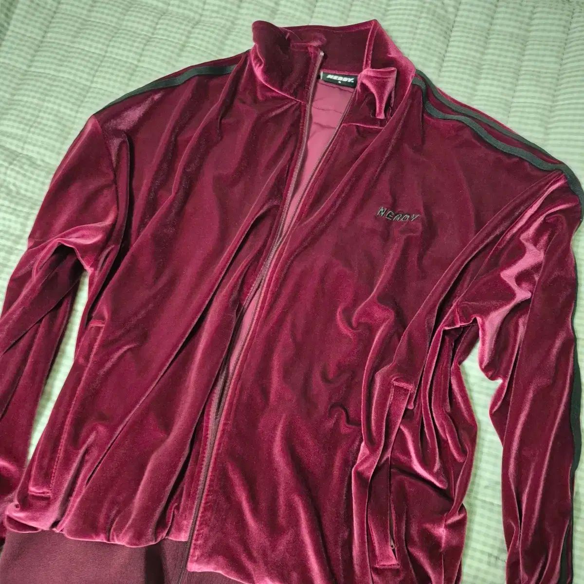 NERDY ベルベット ジャージ上下セットアップ NERDY ノルディー