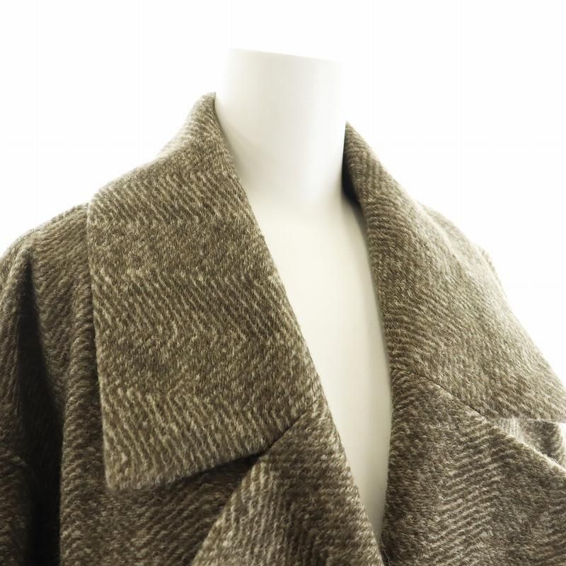 スピック&スパン Spick&Span 22AW Wスライバーヘリンボーン