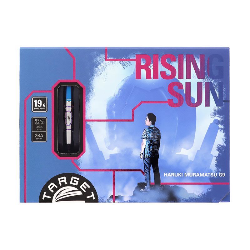 TARGET 村松治樹　ノーグルーブ　2BA RISING SUN G9 ダーツ バレル【ターゲット】ライジングサン G9 ノーグルーブ 村松治樹
